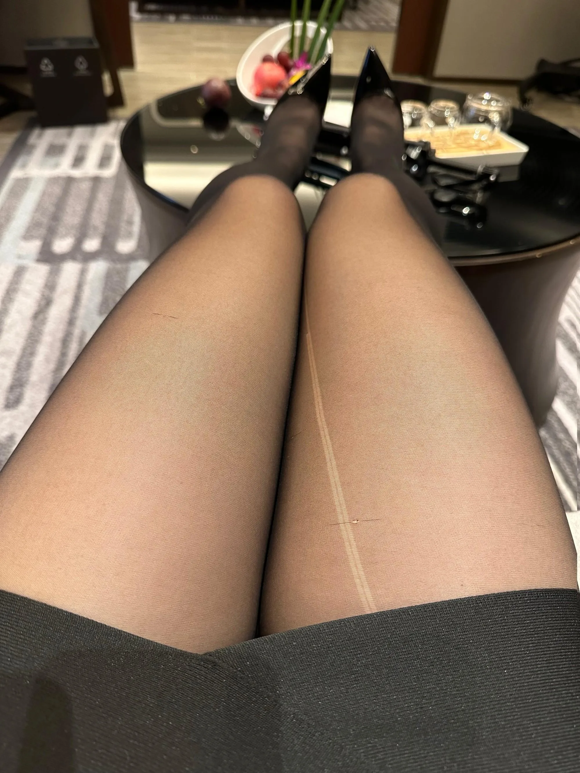 NO.009 陈大小姐-微密圈系列 –  黑丝正泰装 [54P]插图8
